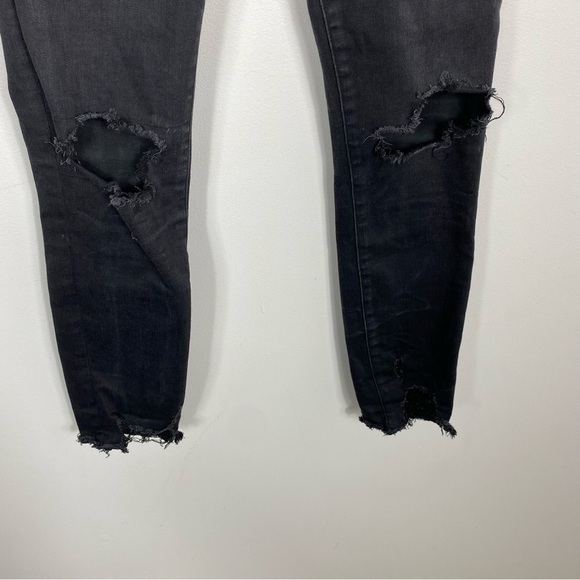 Abercrombie & Fitch Super Skinny Ankle High Rise Jeans - Picture 4 of 9